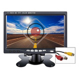 Monitor Seguridad Tft Lcd 7 Color 2ch Rca Pal Ntsc Cctv