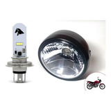 Farol Com Lâmpada Led Titan 150 2004-2008 Fan 150 2010-2013