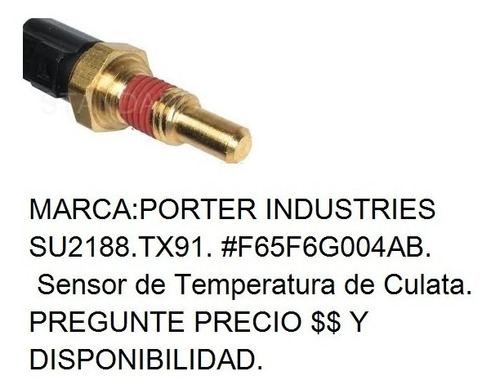 Sensor Temperatura Ford F150 F250 F350 Super Duty S2188 Foto 5