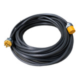 Extension Cable Uso Rudo 40 Metros Calibre 14 Reforzada 