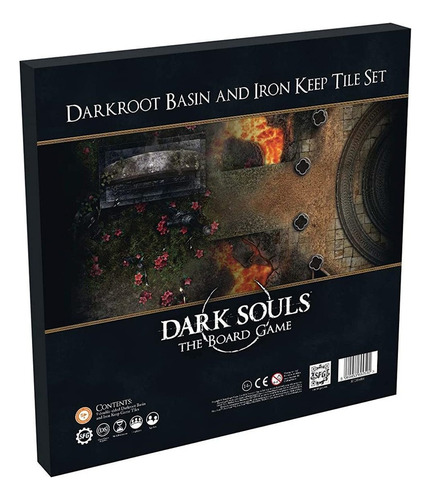 Dark Souls: Darkroot Lavabo Y Juego De Mantener Azulejos De