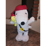 Snoopy, Peluche Rígido Grande Impecable