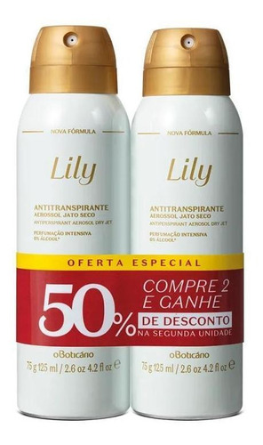 Boticário Desodorante Antitranspirante Lily