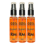  Kit Óleo De Rosa Mosqueta Ozonizado Ozo3 40ml Com 3un