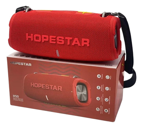 Caixa De Som Hopestar H50 Portable Wireless Speaker Fm