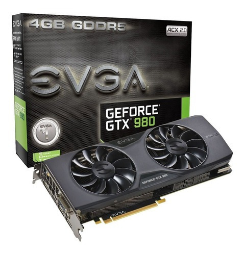 Placa De Vídeo Evga Geforce Gtx 980 4gb Sc Gaming Acx 2.0