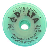 Malla Desoldante Delta 2.5mm 1.5m Soldadura Cobre Estaño