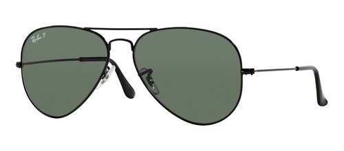 Anteojos Sol Ray Ban Aviator Medium Rb3025-58 Polarizado