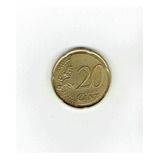Moneda De Luxemburgo, 20 Centavos De Euro, 2007. Jp