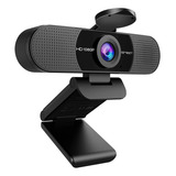 Camara Web 1080p Con Microfono Negro
