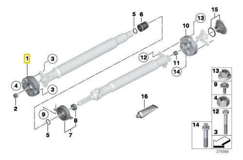 Manchn De Cardan Para Bmw X3 G01 30dx (t6) B57 Foto 2