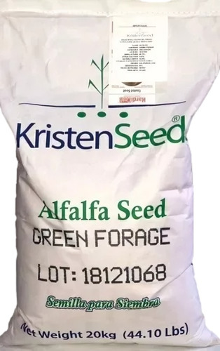 Semilla De Alfalfa Green Forage Pelet Saco 20 Kg