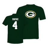 Playera Green Bay Packers Brett Favre Compatible Americano