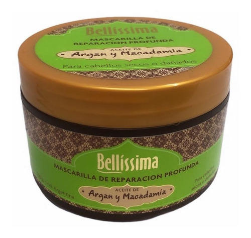 Bellissima Baño De Crema Con Macadamia Y Argán 250 Ml