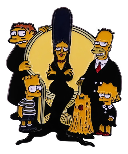 Pins De Los Simpson / Familia Simpson / Broches Metálicos