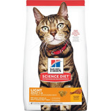 Hills Adult Original Light Alimento Gatos Control Peso 3.2kg