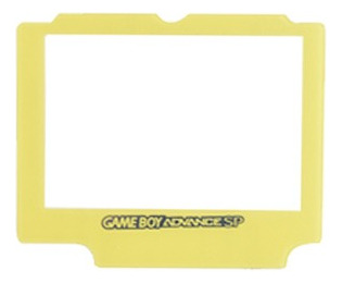 Mica Acrilico Color Amarillo Lima Para Game Boy Advance Sp