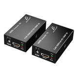 Extensor Hdmi 60 Metros Por Utp Cat5 Cat6 Full Hd 1080p 3d