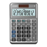 Calculadora De Escritorio Casio Ms-120fm 12 Digitos Color Gris Metálico