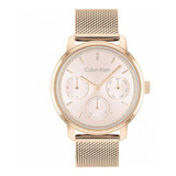 Reloj Para Mujer Calvin Klein Shimmer 25200179 Oro Rosa