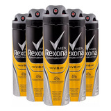 Kit 5 Desodorante Rexona Motionsense V8 Dry 48h 150ml