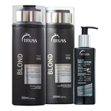 Truss Blond Shampoo Condicionador 300ml Hair Protector 250ml