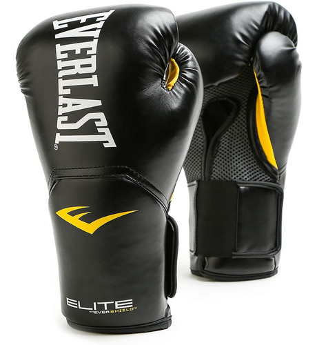 Guantes Boxeo Everlast Elite Pro Style + Funda Box - Olivos