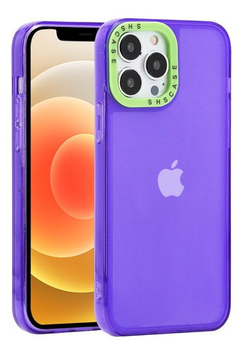 Carcasa Para iPhone 13 Pro Max Con Marco De Colores