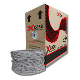 Cable Utp 100mts Xcase Cat 5e 8 Hilos 0.50mm P/uso Interior