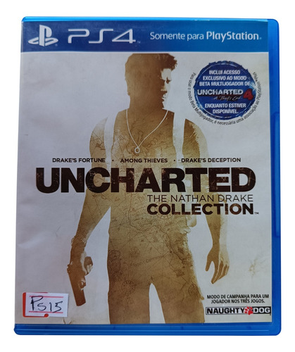 Cd Para Ps4 Uncharted Nathan Drake Colection Ps15