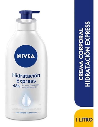Nivea Crema Corporal Hidratación - mL a $47