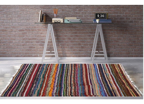 Alfombra Chindi Multicolor 120×180cm 