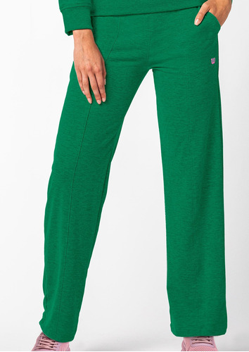 Pantalón Deportivo Wilson Verde Para Mujer