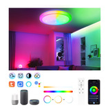 Lámparas De Techo Decorativa Para Sala Inteligente Alexa Rgb