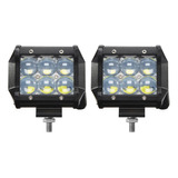 2 Reflectores Led Cree Lupa 18w 3000lm Motos