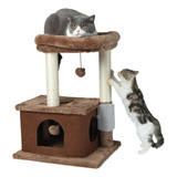 Mecool Cat Tree,postes Rascadores Con Condominios Gatos Cama