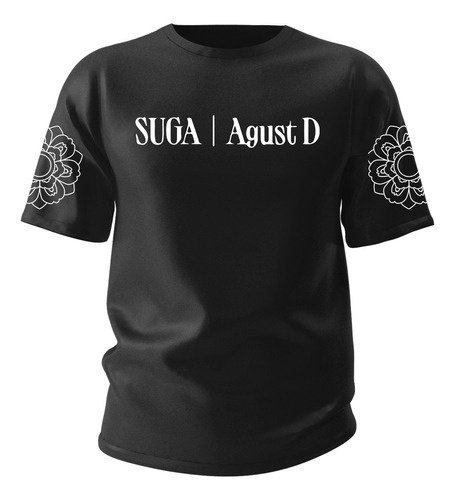 Camiseta Basica Suga Agust D Tour Grupo Bts Min Yoongi Kpop