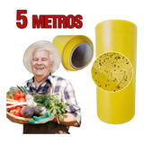 Bobina Armadilha Amarela Captura Insetos 5 Metros - Coleagro