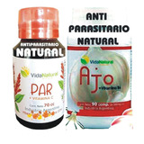 Set Antiparasitario- Par Gotas + Ajo Comprimidos + Vitam. B6