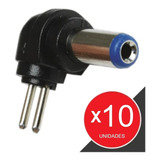 Ficha Conector Plug Hueco 5.5x2.1mm Intercambiable Fuente