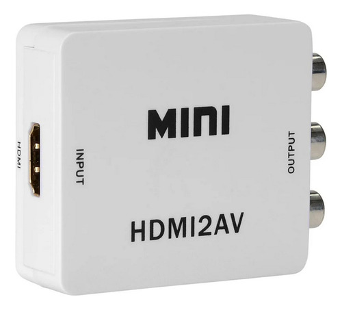 Convertidor Hdmi A Av/rca Con Upscaling Hasta 1080p-binorma