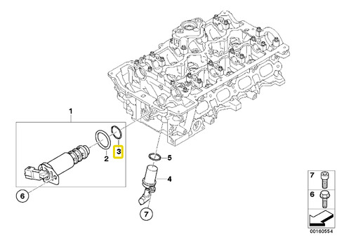 Manguera Inferior Radiador Bmw Serie 5 E39 520i M52 Foto 3