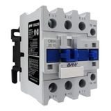 Contactor Tripolar 25a 11kw Bob 220vca 1no + 1 Nc Baw 