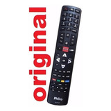 Controle Remoto Original Tv Philco Rc3100l03 C/ 3d E Netflix