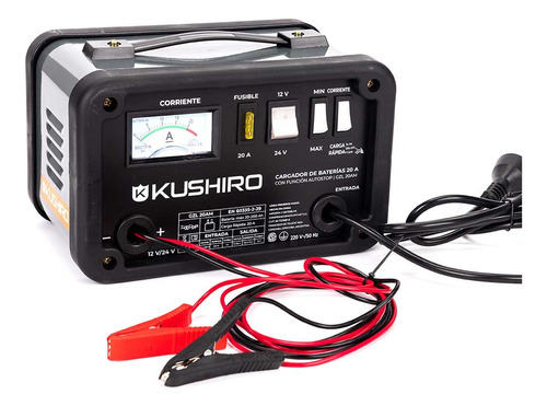 Cargador De Bateria Kushiro Gzl 20am 240w 20 Amp Autostop