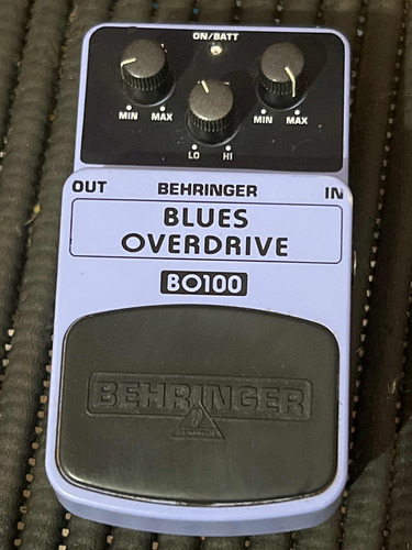 Pedal Behringer Blues Overdrive Bo100