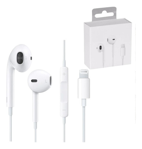 Audífonos Para iPhone 7 8 11 12 13 14 Lightning Manos Libres