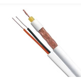 Cabo Coaxial Camera Rf 4,0 + 2x26 Awg - 50 Mt