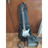 Guitarra Eléctrica Stratocaster Texas + Amplificador Hartke