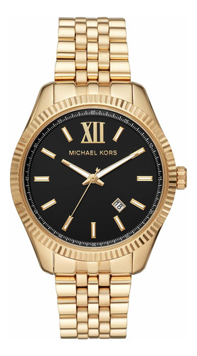 Reloj Mujer Michael Kors Mk8751 Cuarzo Pulso Dorado En Acero